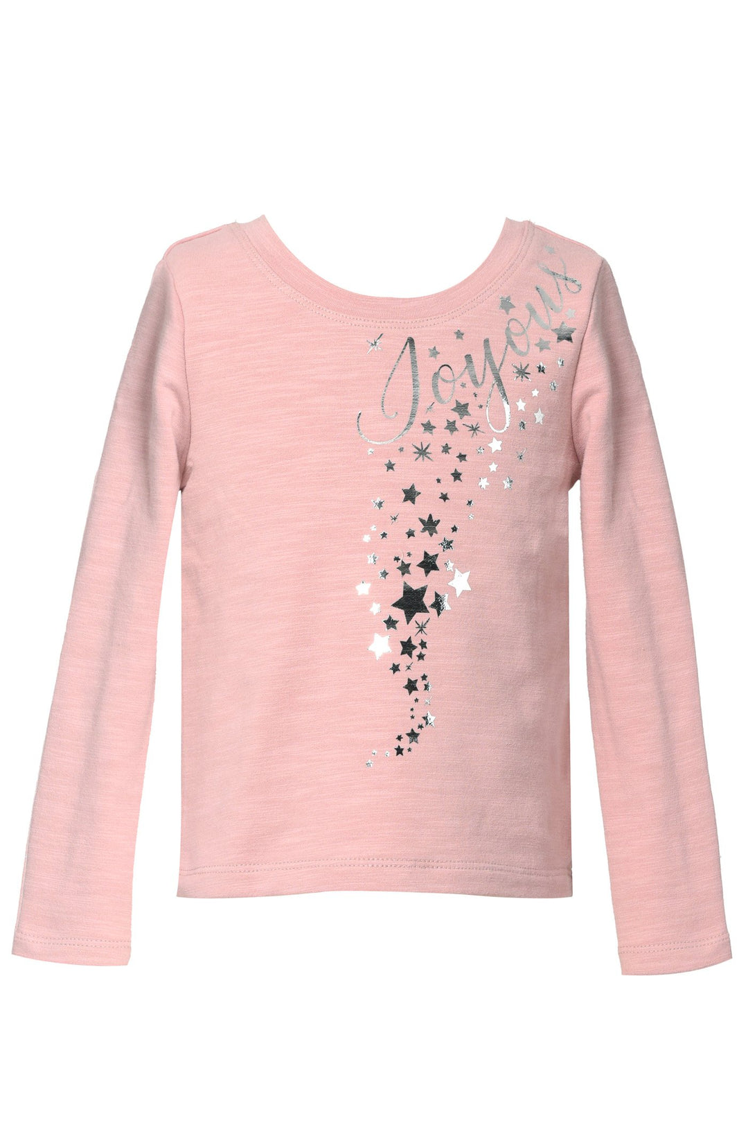 Baby Sara Baby Girl's "Joyous" Print Star Truffle Top 