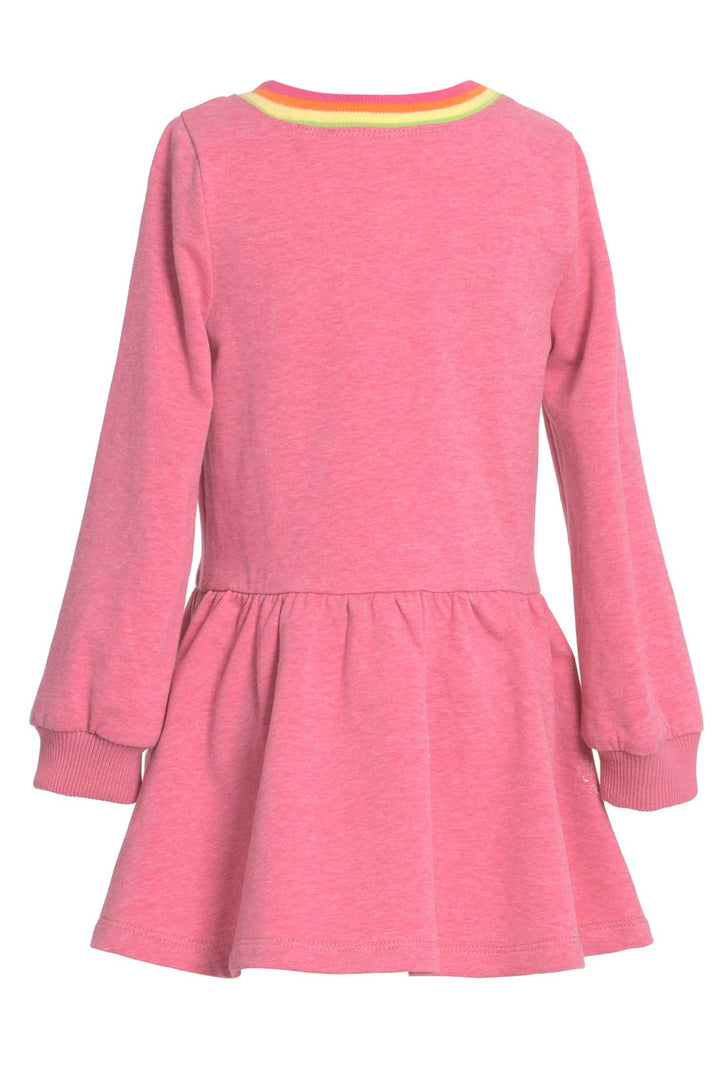 Baby Sara Little Girls Dropped Waist Long Sleeve Knit Dress