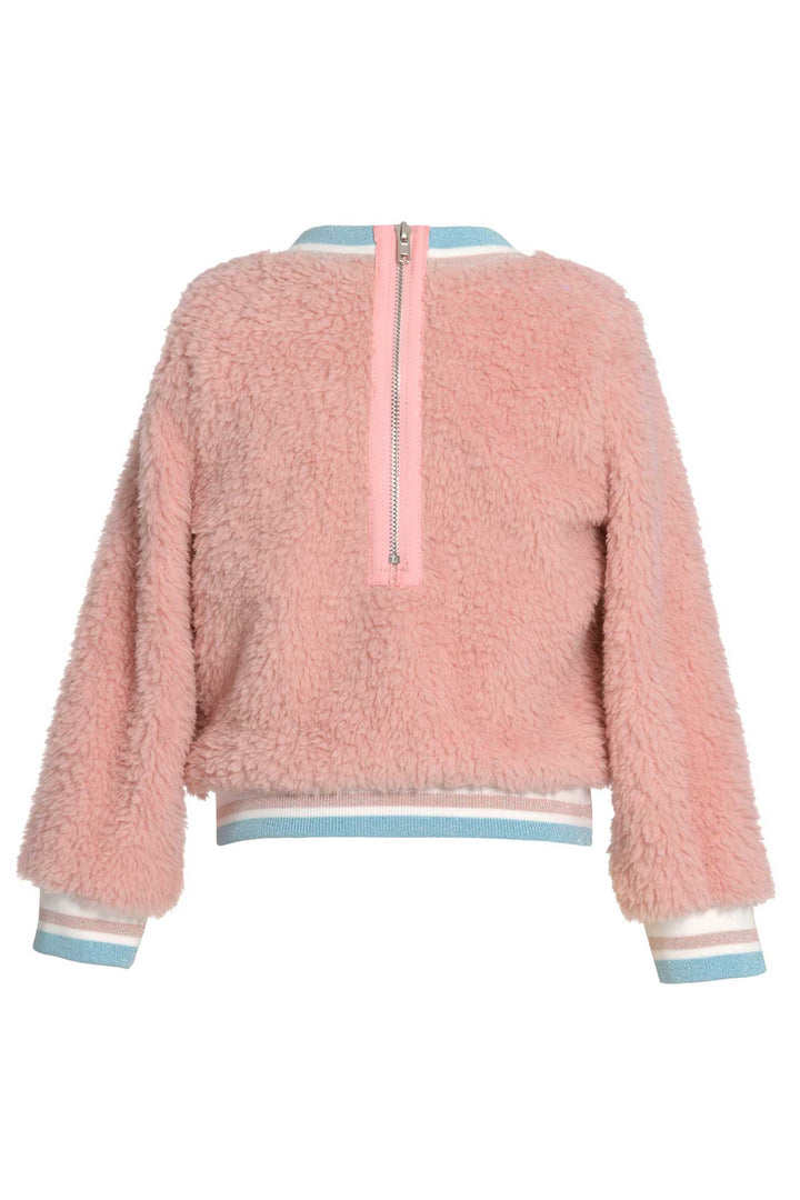 Baby Sara Toddler Girls Unicorn Sherpa Sweatshirt