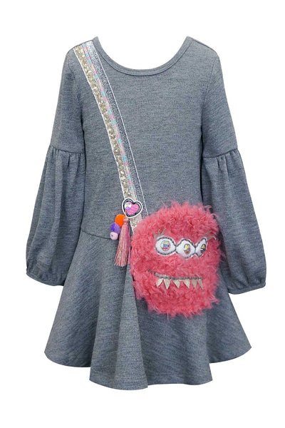 Baby Sara Baby Girls Monster Crossbody Bag Dress