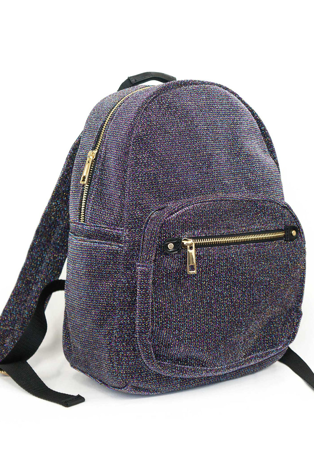 Hannah Banana Girls Glittery Metallic Backpack