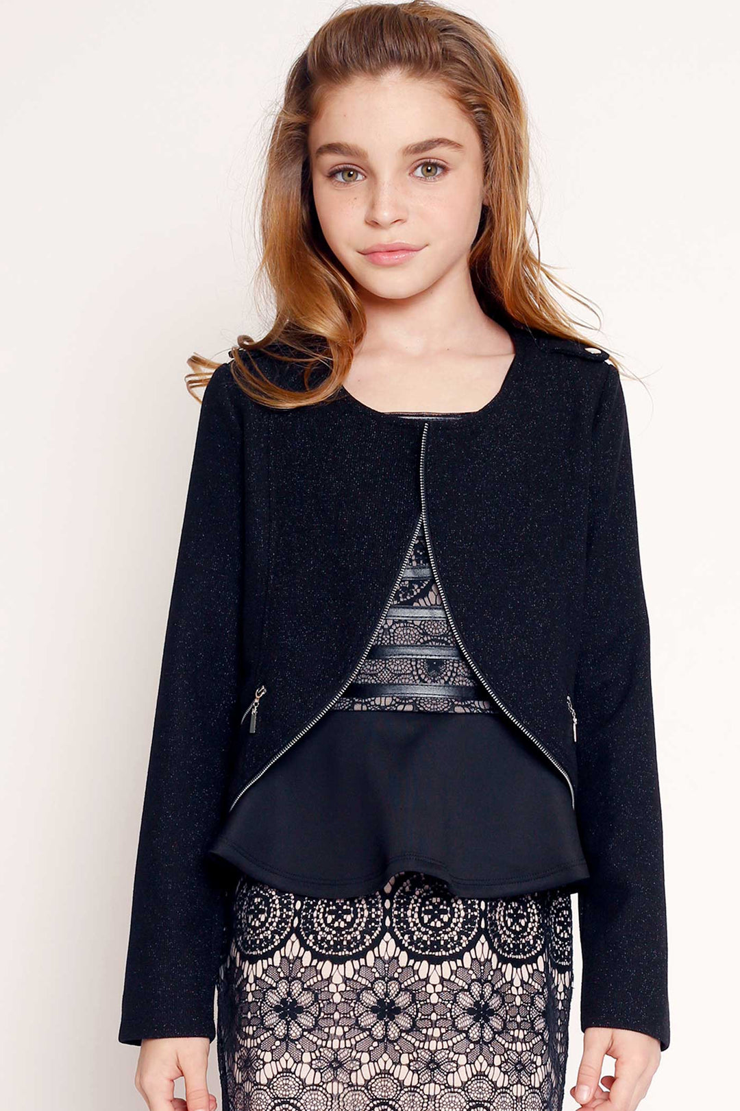Girls military jacket sales