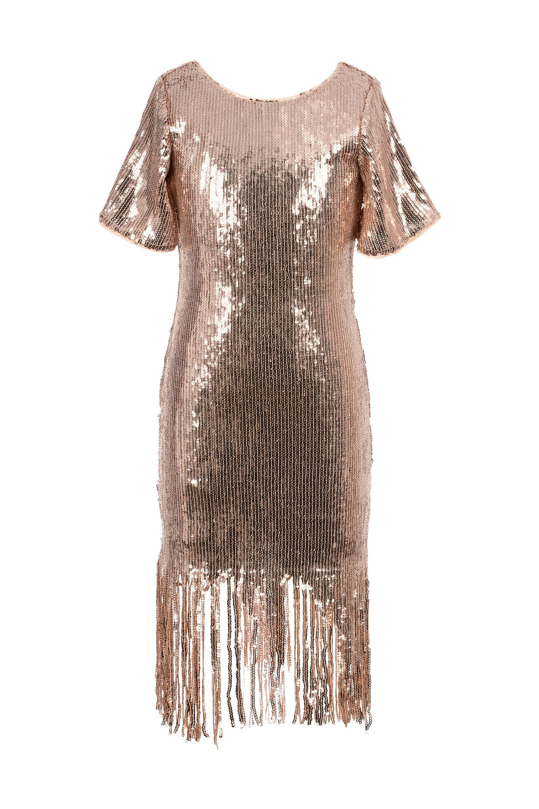 Hannah Banana Girls Sequin Flapper Fringe Fancy Party Dress myhannahbanana