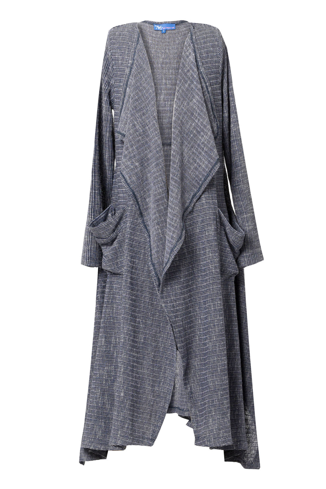 Little l Big Girl’s Ribbed Long Sleeve Duster