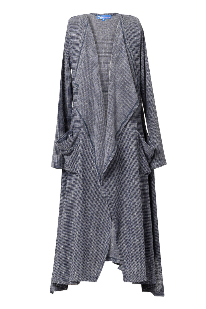 Little l Big Girl’s Ribbed Long Sleeve Duster