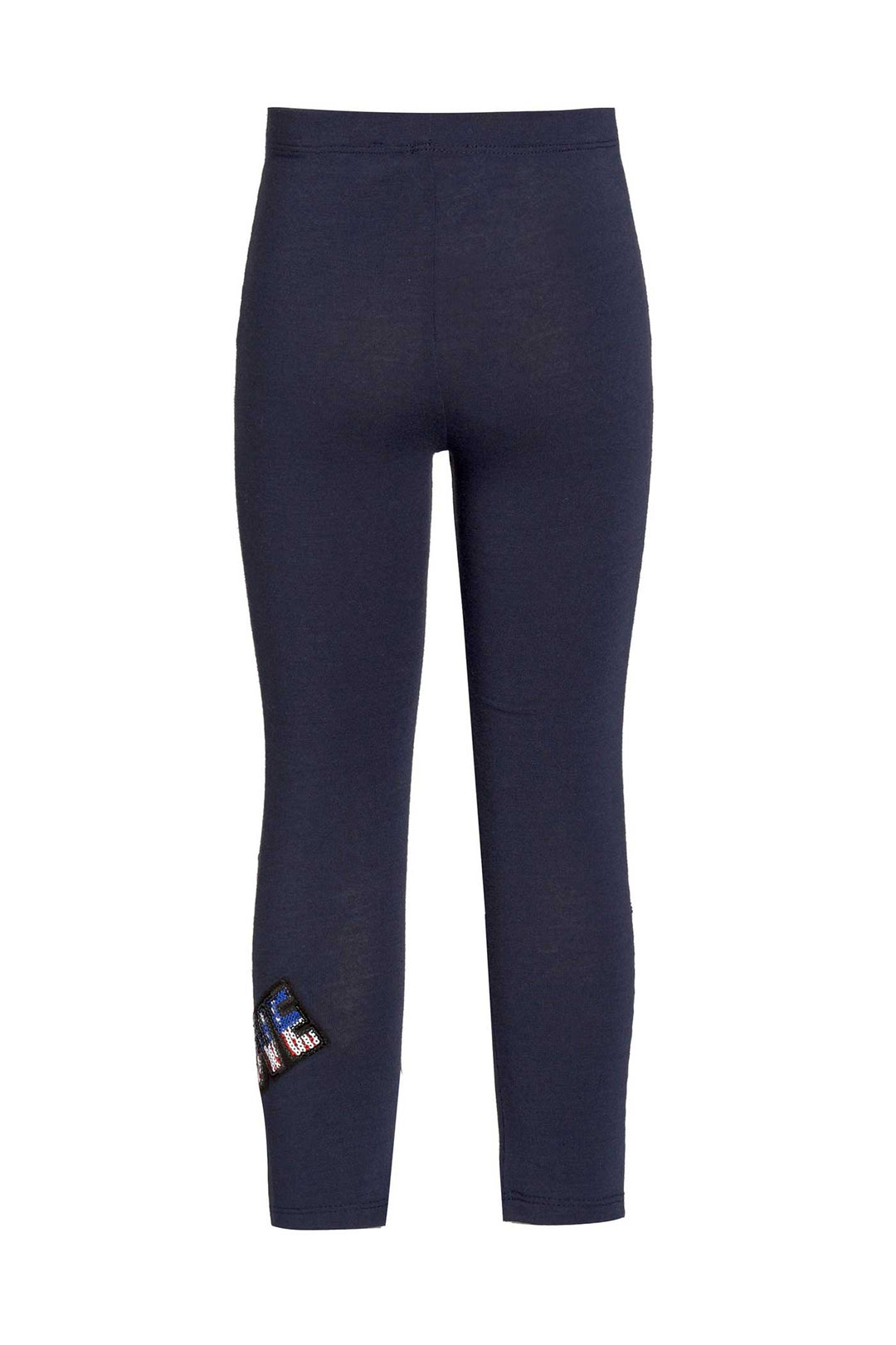 Little Girls 4th of July Themed Navy Leggings