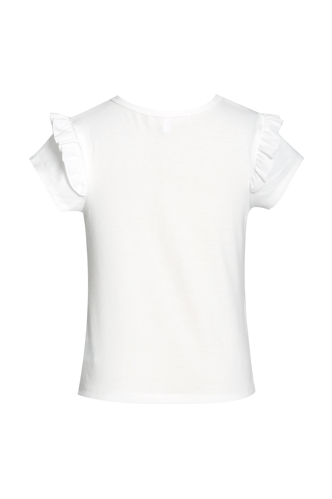 Little Girls Happy 4th of July Short Sleeve T-shirt