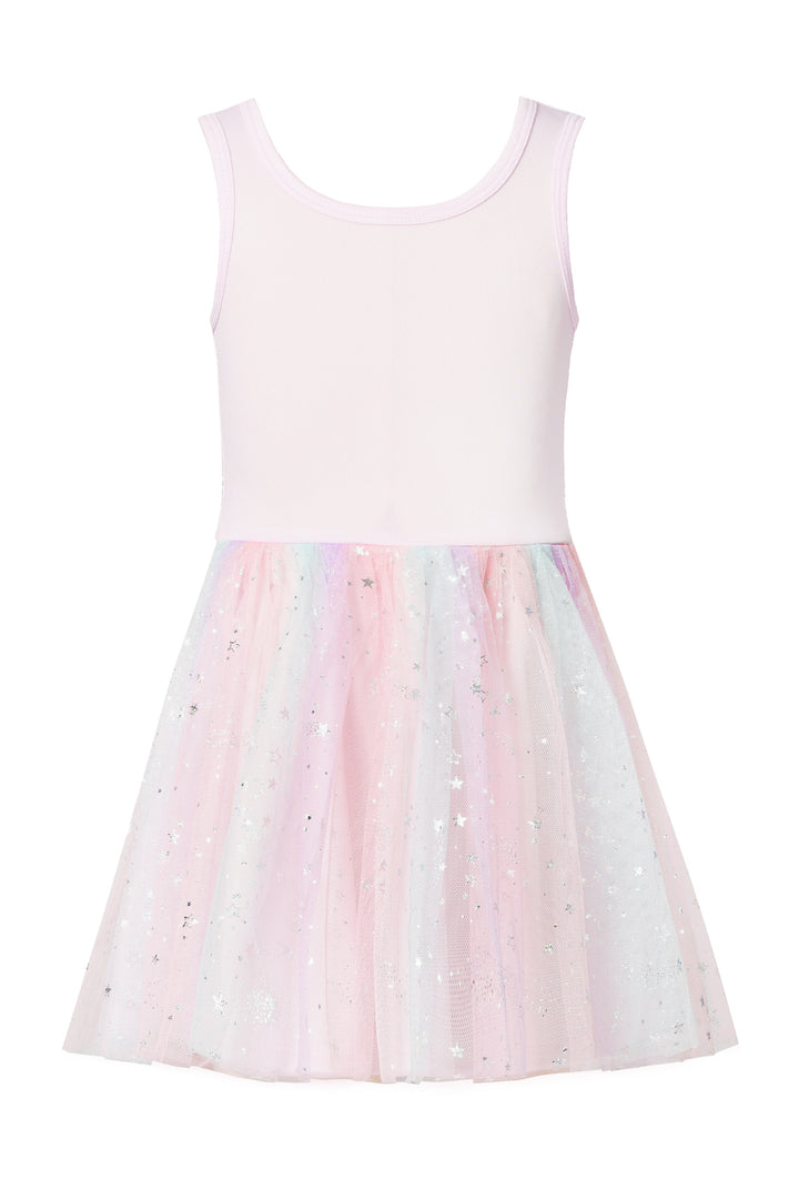 Truly Me Little Girls Star Unicorn Theme Twofer Dress