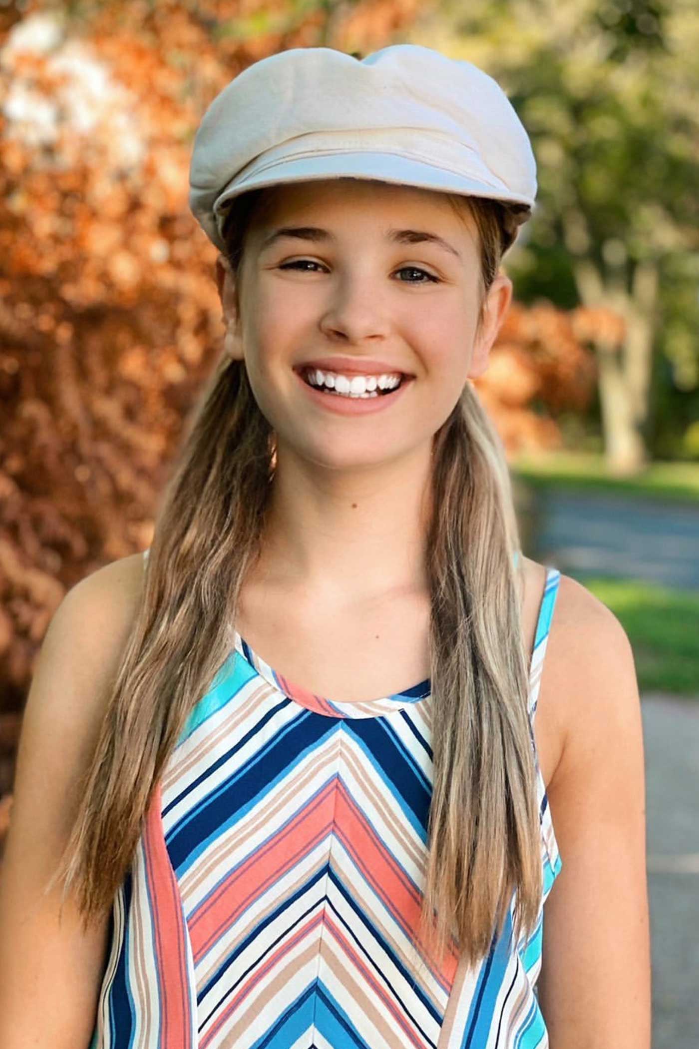 Truly Me Big Girls Tie Front Striped Sleeveless Jumpsuit