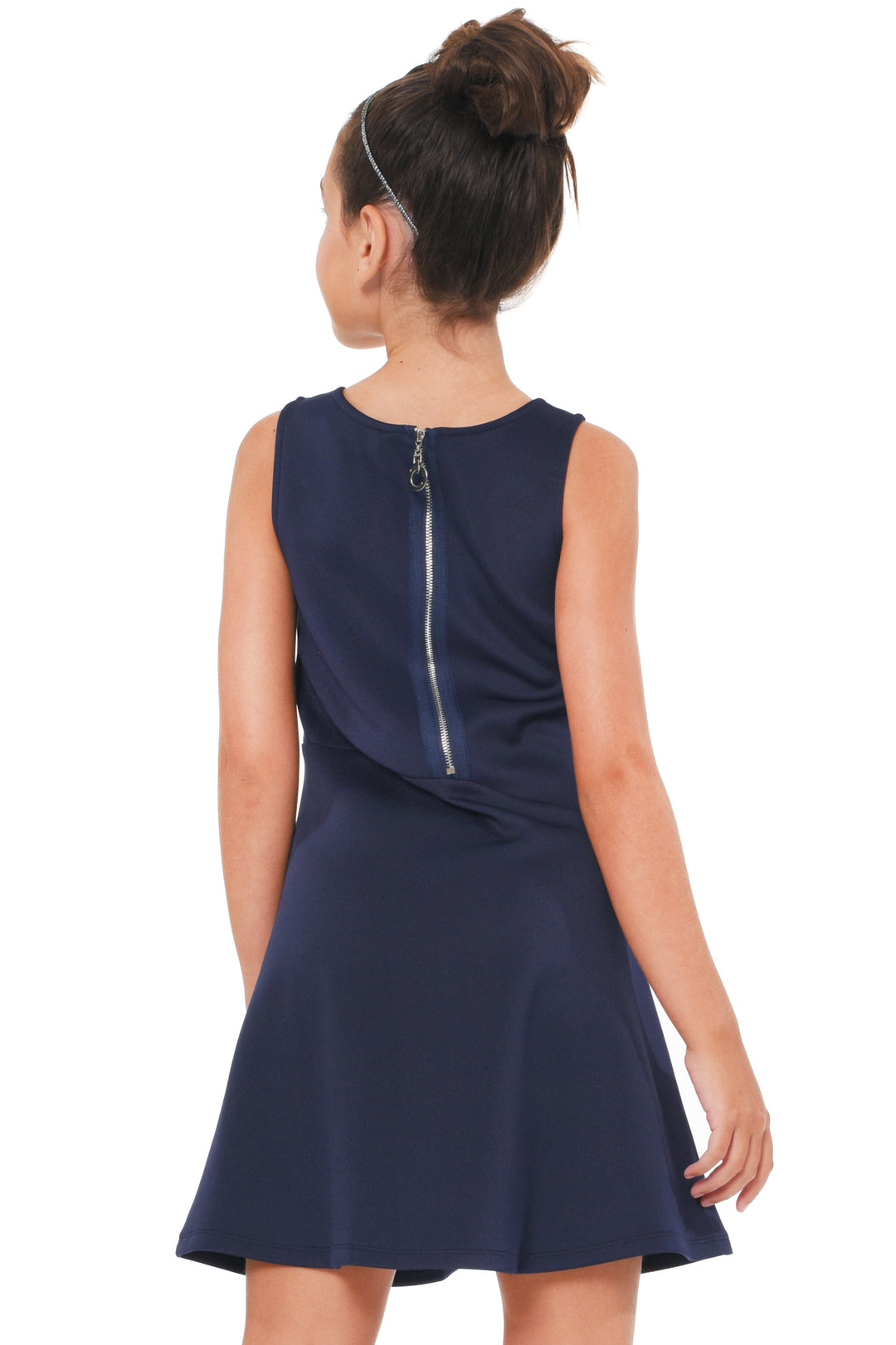 Truly Me Big Girls Asymmetrical Cut Skater Dress